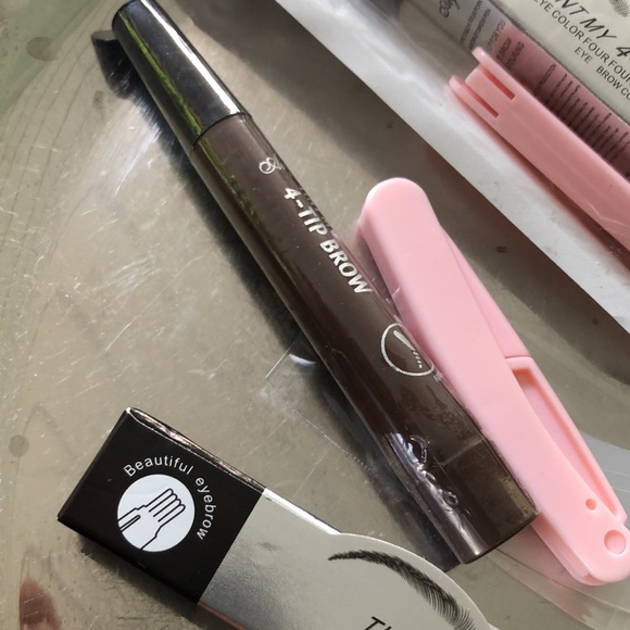 2 Sets #2 Waterproof Long-lasting Eyebrow Pencil Micro Fork Tip Brow Pen 3D - Picture 4 of 8